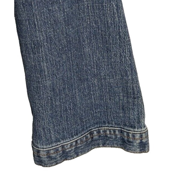 Old Navy Denim Dress 10 Blue Cotton Poly Stretch Casual Western - Picture 8 of 11